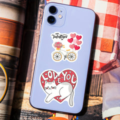 100pcs Sweet Series Ins Style Cartoon Stickers For Notebook