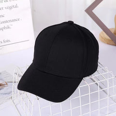Solid Baseball Cap Blank Cap Couple Peaked Hat For Men And Women