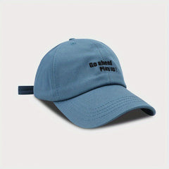 Embroidered Baseball Hat Women's Sunshade Cap