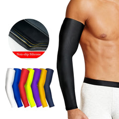 Unisex Sports Protective Gear Arm Elbow Wrist Guards Sun Sleeves
