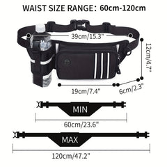 Nylon Waist Bag for Sports Hiking Outdoor Travel