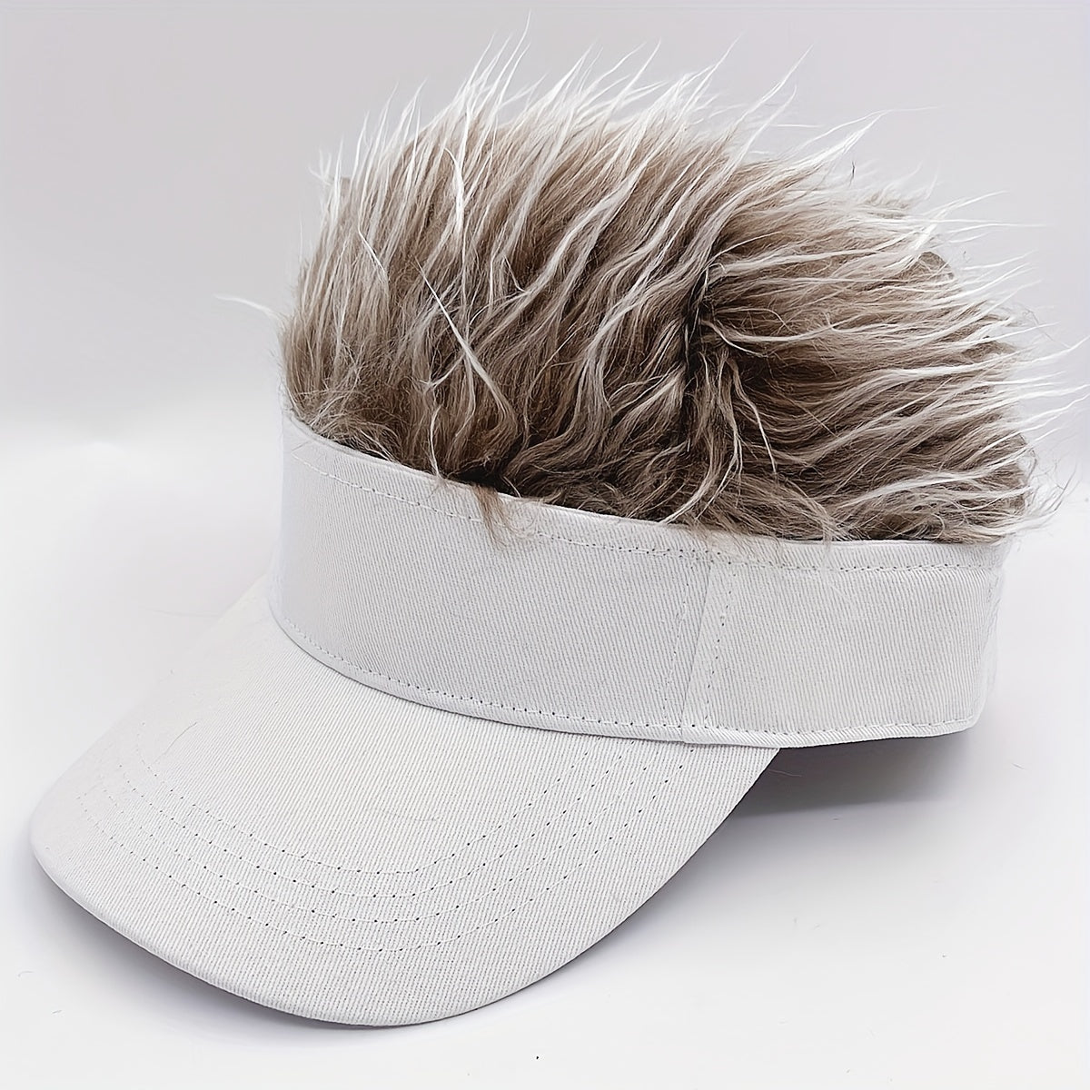 Cotton Wig Hat Classic Solid Hair Baseball Cap Hip Hop Adjustable Visor Hats