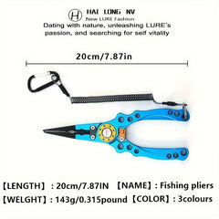 Aluminum Alloy Fishing Pliers Multifunctional Scissors