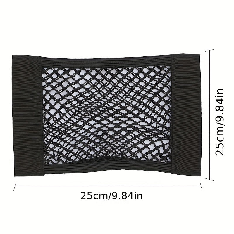 Car Rear Mesh Trunk Seat Elastic String Net Storage Bag
