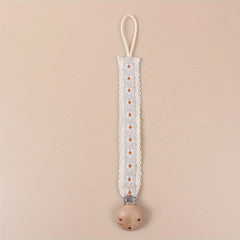 Baby Pacifier Clip Chain BPA-Free Comforting Toy Holder For Girls & Boys