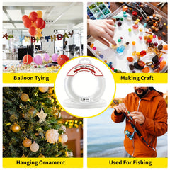 Clear Fishing Wire Monofilament Line 97m Strong Nylon String Supports 68KG
