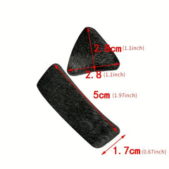 Silent Archery Arrow Rest for Recurve Bow Horse Fur Plate and Shelf