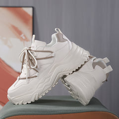Women's Thick-Soled Running Shoes Comfortable Lightweight Sneakers