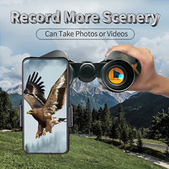 60x60 HD High Power Binoculars Waterproof BAK4 Prism