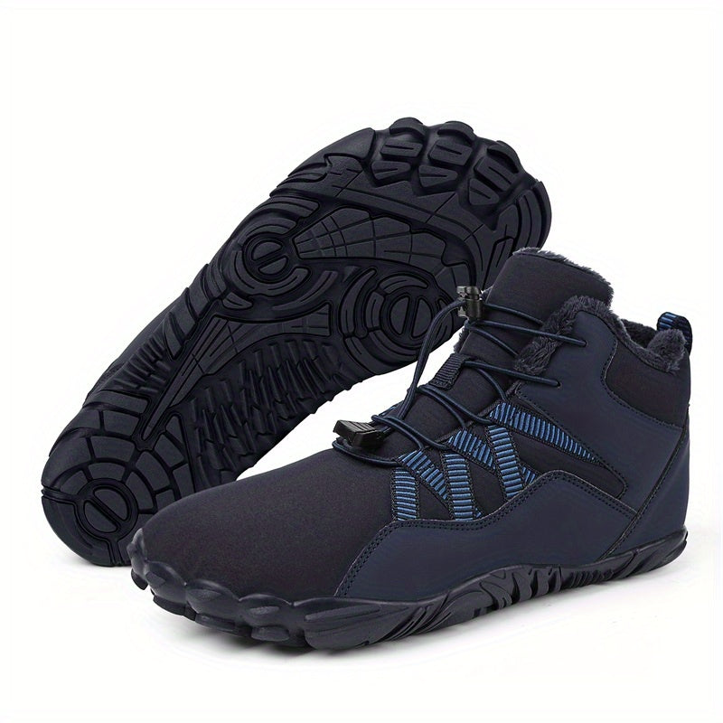Women's Plush Lined Hiking Boots Winter Warm Ankle Boots