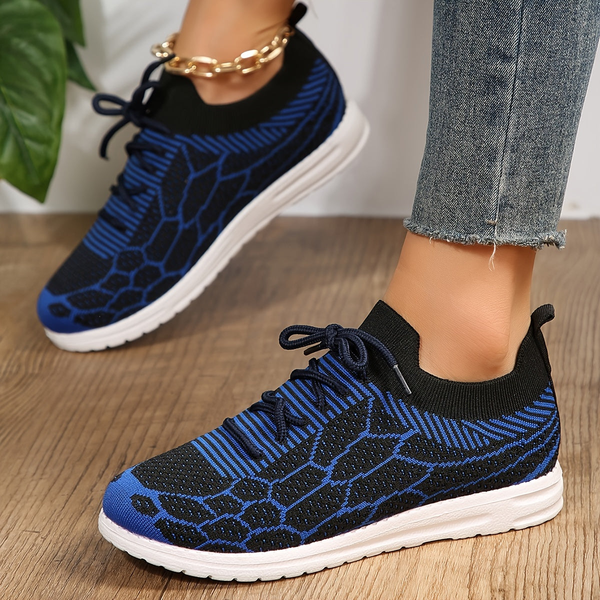 Women's Comfort Shockproof Running Shoes Lightweight Breathable Sport Shoes