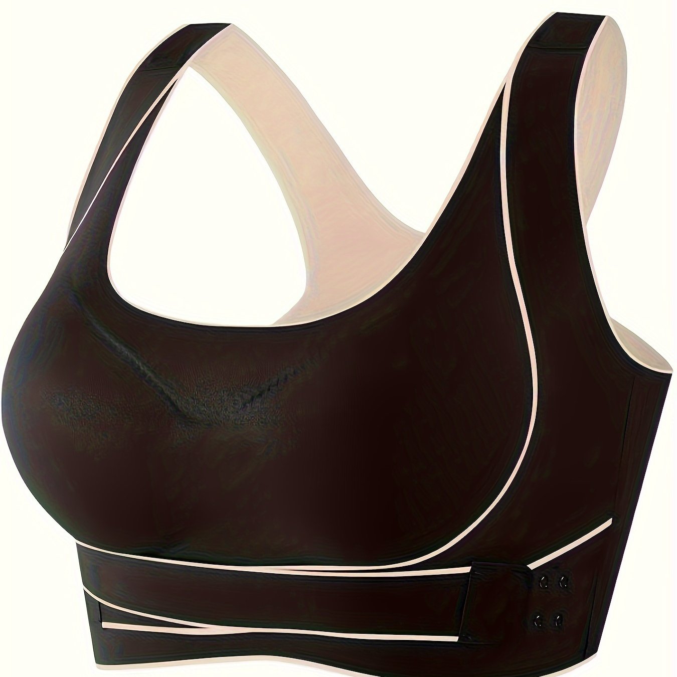Front Buckle Wireless Push Up Bra