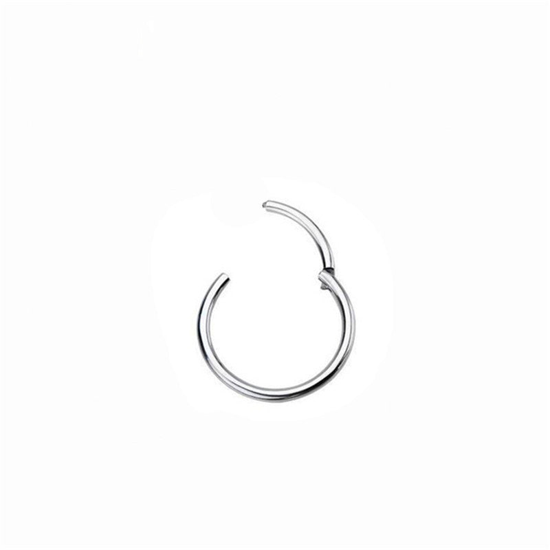 316 Stainless Steel Open Earrings Nose Lip Ring