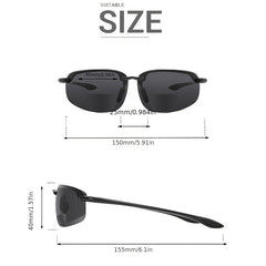 MAXJULI Bifocal Sunglasses TR90 Frame Comfortable UV Protection
