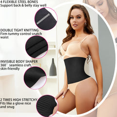 SCARBORO Waist Trainer Shapewear Tummy Control Waist Cincher Slim Body Shaper