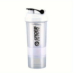 Outdoor Sports Fitness Water Cup Plastic Protein Milkshake Shaker