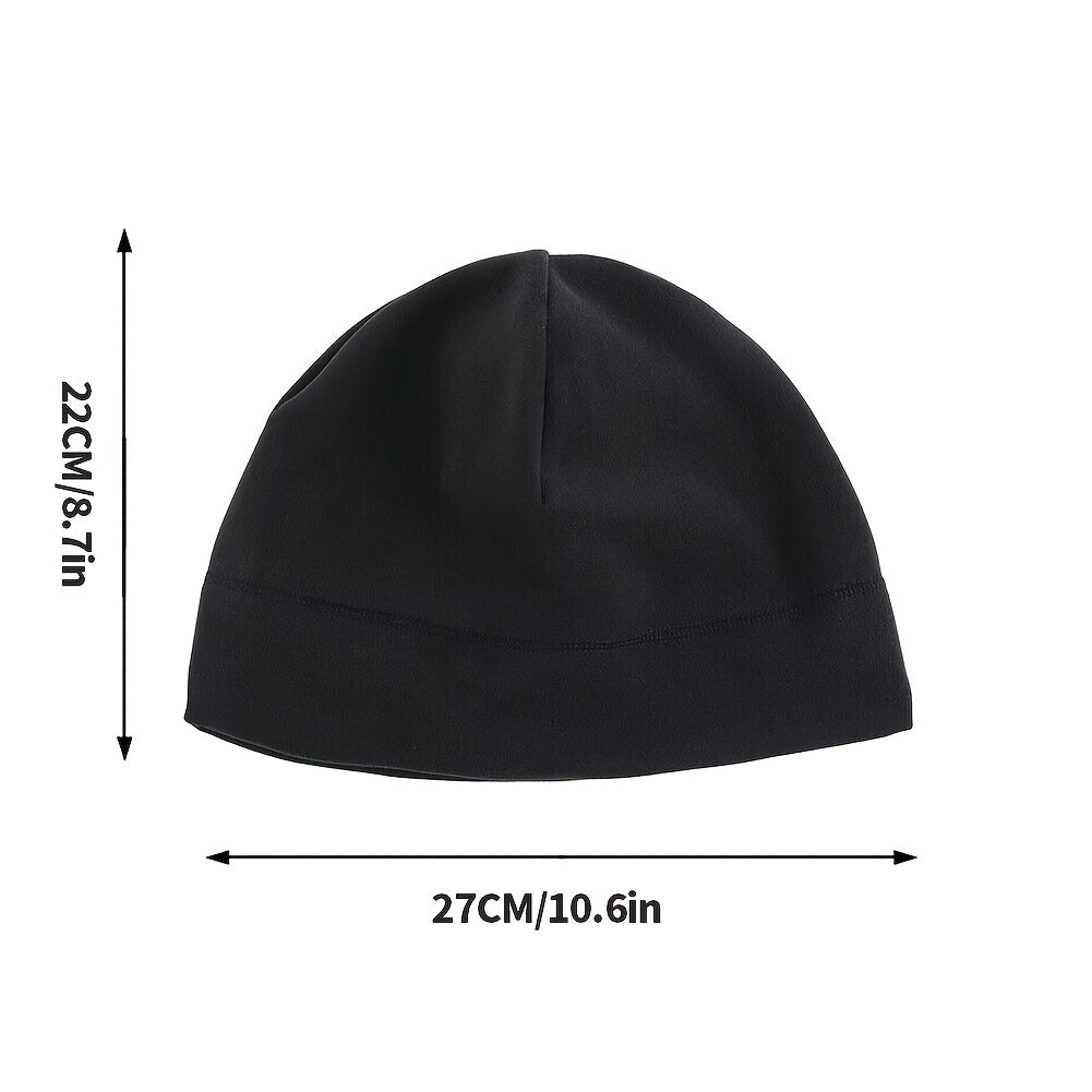 Fleece Skull Cap Winter Windproof Warm Beanie Hat Military Army For Men
