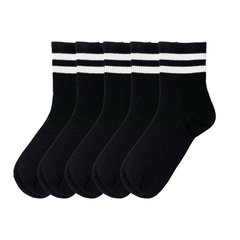 Men's Striped Crew Socks Winter & Autumn
