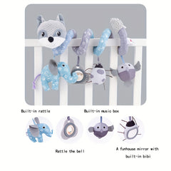 Baby Stroller Seat Toys 0-6 Months | Spiral Car Seat Toys 6-12 Months
