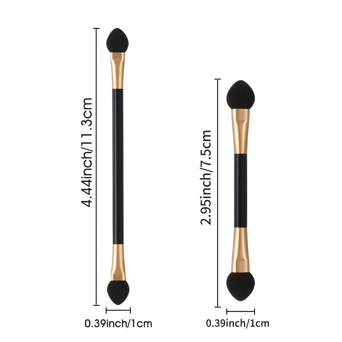 12pcs Dual Head Eyeshadow Brushes Makeup Applicator