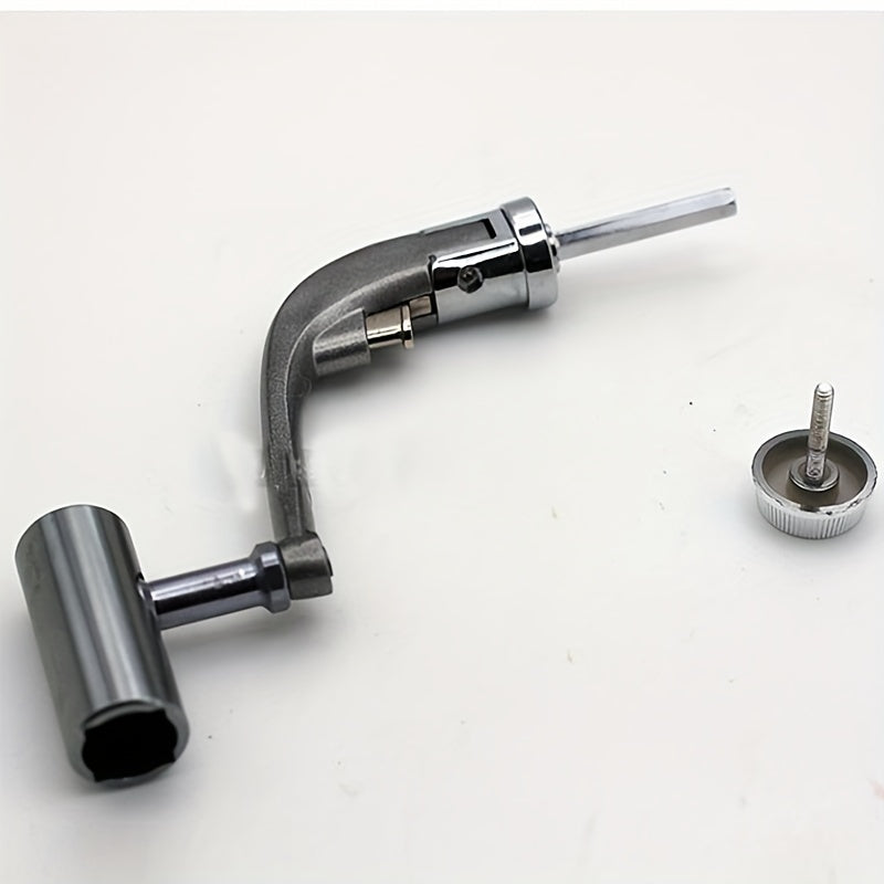 Durable Metal Fishing Reel Handle with Comfortable Grip