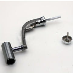Durable Metal Fishing Reel Handle with Comfortable Grip