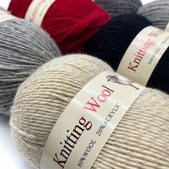 52pcs 4-strand Wool Thread - Australian Wool Blend - Anti-pilling - Soft & Waxy