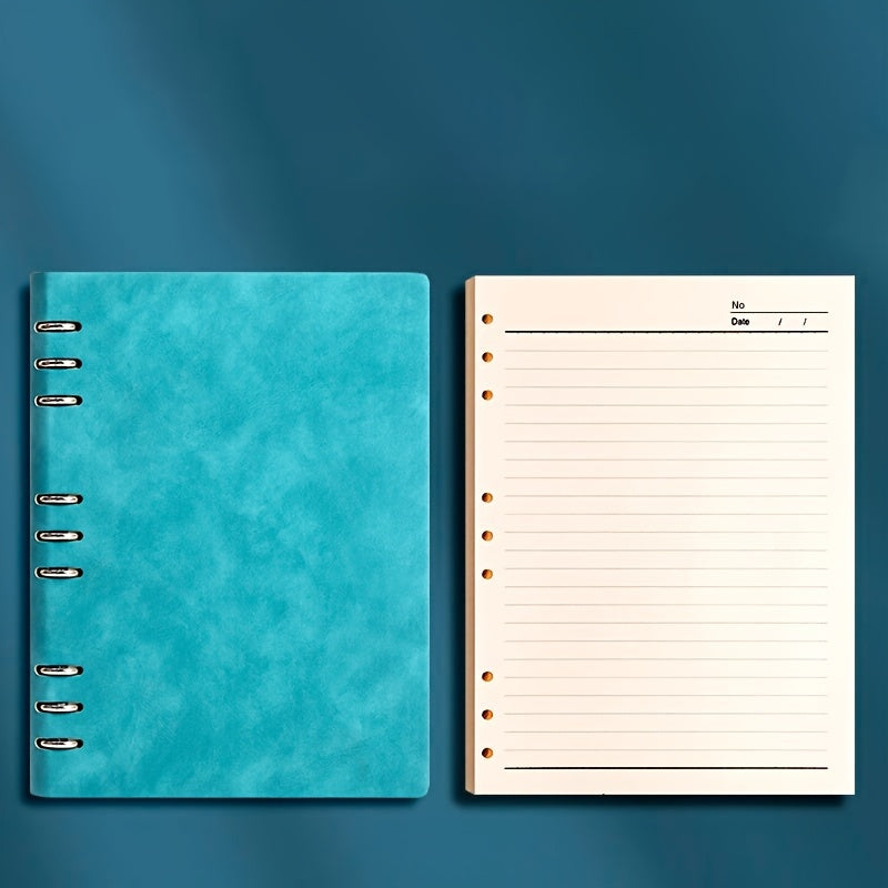 Kong B5 PU Leather Loose leaf Notebook Business Stationery