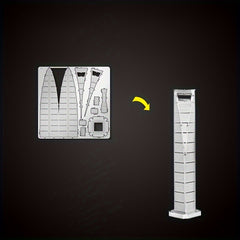 Shanghai Financial Center 3D Metal Puzzle Model