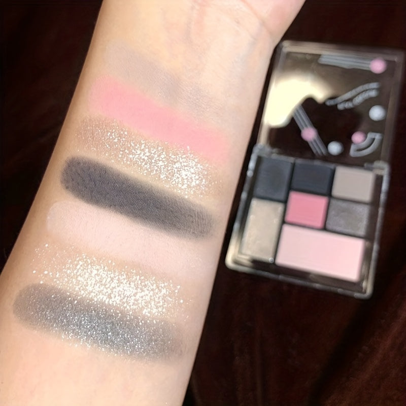 Smokey Eyeshadow Palette Pink & Contrast
