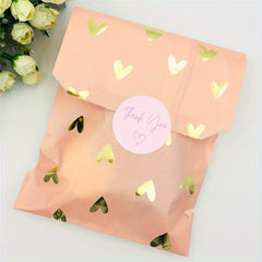 500pcs Round Thank You Stickers Envelope Seal Labels Gift Packaging Decor