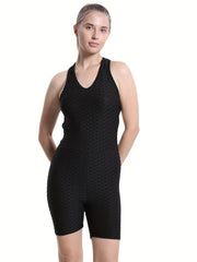 Tight Fit Jumpsuit Sports Fitness Yoga Running Jumpsuit