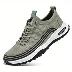 Crocodile Pattern Men's Sneakers For Jogging Gym