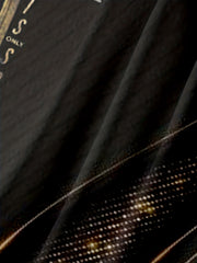 Men's Cross Graphic Print Button Down Tee