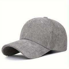 Corduroy Baseball Cap Casual Sun Hat