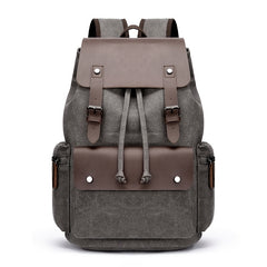 Retro Canvas Computer Bag Backpack Student School Bag Casual Backpack