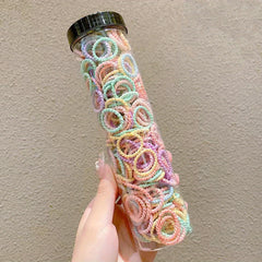 300pcs Colorful Hair Bands Hair Ties Elastic Hair Accessories for Girls Kids