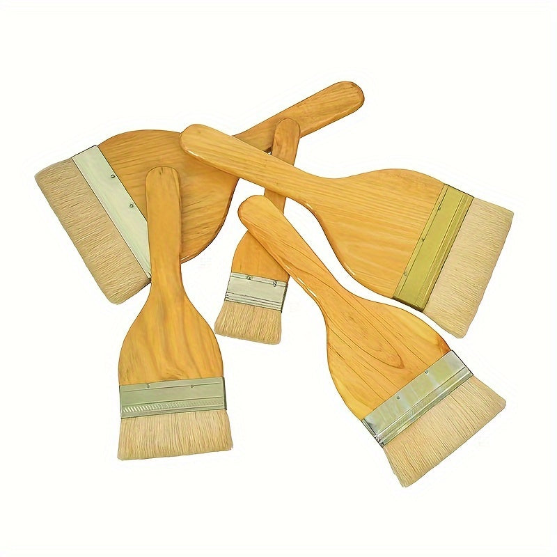 Optional Wool Brushes Soft Hair Paint Coatings Brushes