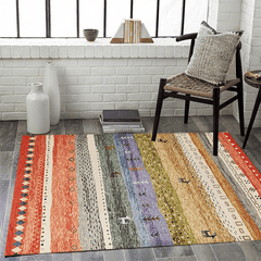 Nordic Moroccan Ethnic Style Carpet Mat Living Room Sofa Coffee Floor Mat