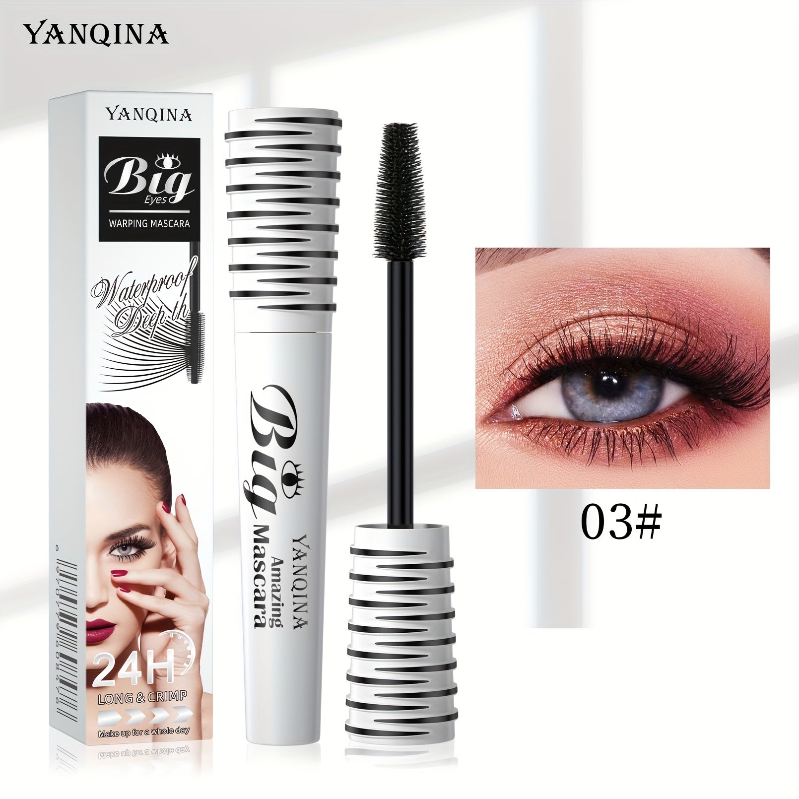 Waterproof Curling Mascara Lengthening Volumizing