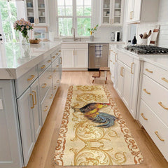 Farm Chicken Floor Mat Absorbent Kitchen Rug Anti-slip Carpet Home Decor