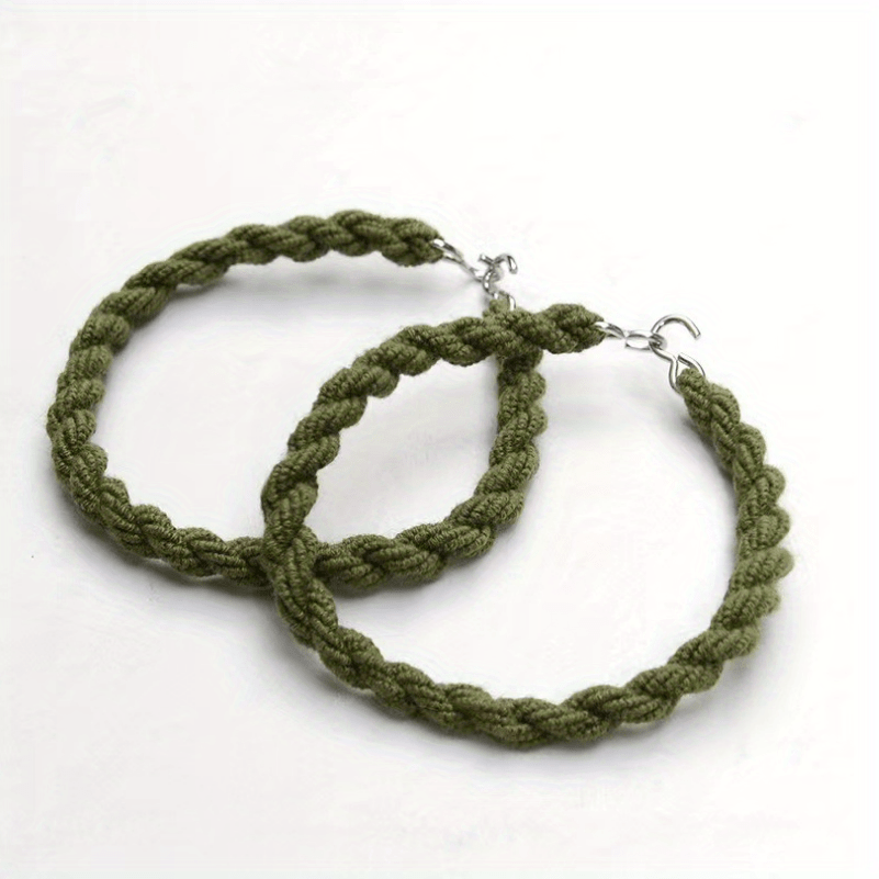 Elastic Boot Bands with Metal Hooks for Military Boots