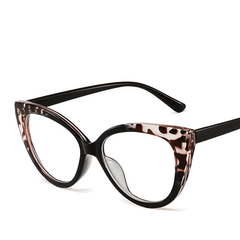 Vintage Cat Eye Clear Lens Glasses Anti Light Eyewear