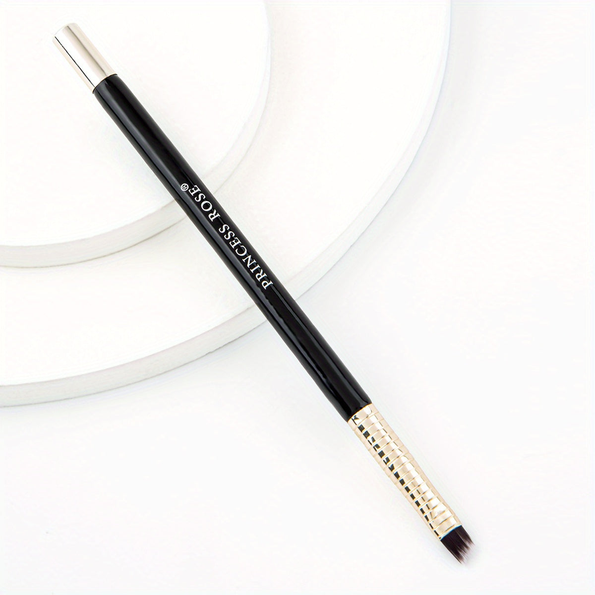 Precision Angled Eyebrow & Eyeliner Brush for Makeup Application