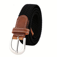 Unisex Elastic Belt Casual Versatile Jeans Belt