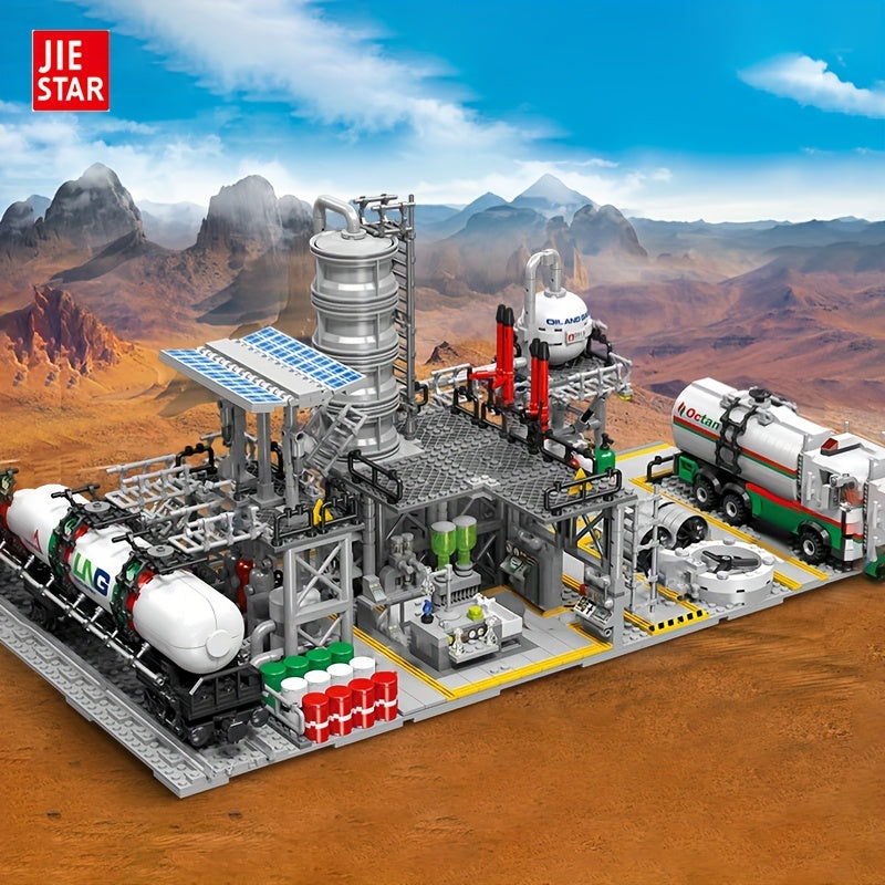 Chemical Engineering Natural Gas Storage Center Toy Set