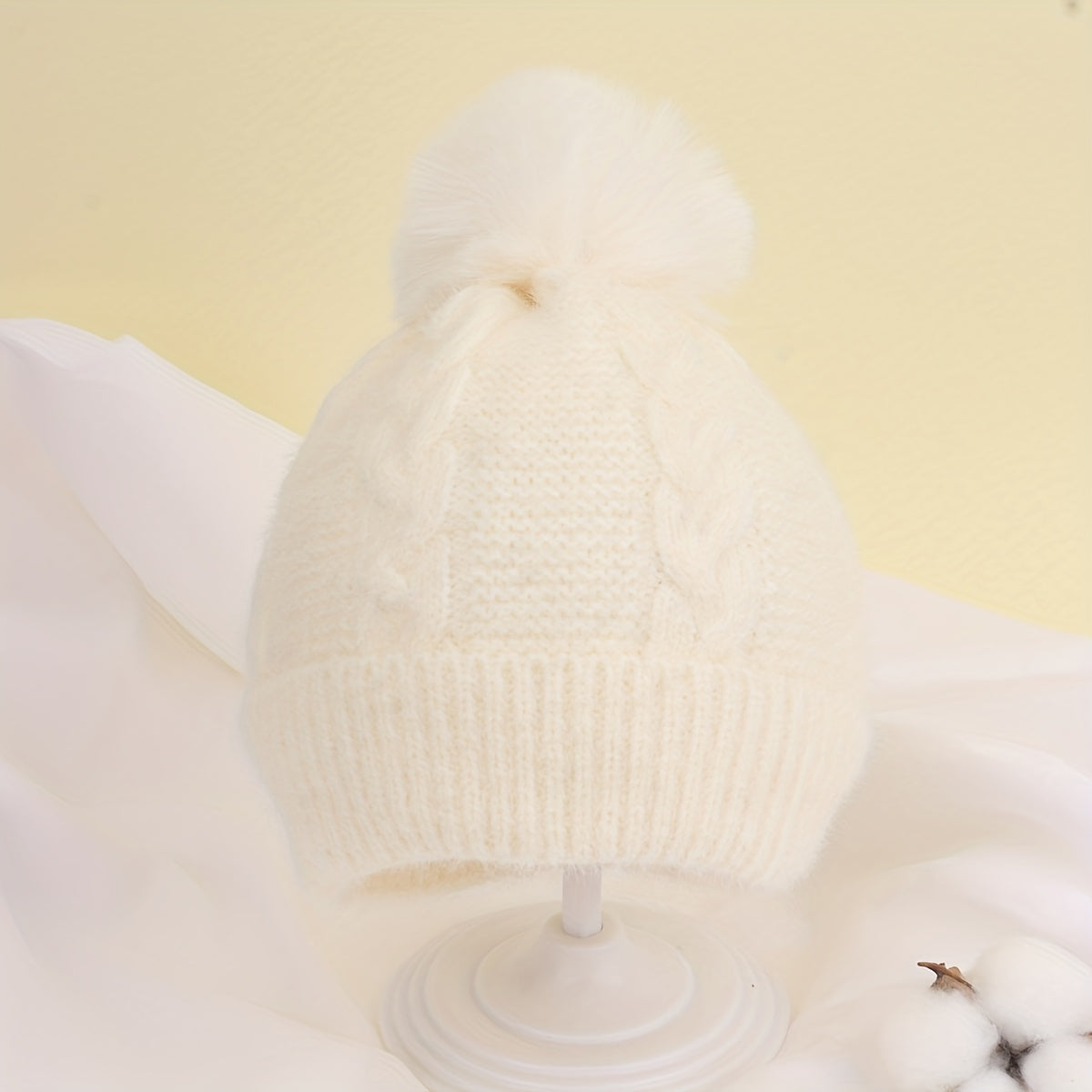Kids Winter Knitted Hat for 6 Months Old