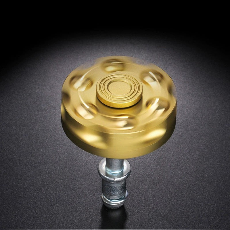 3 Colors Fun Finger Spinner Metal Alloy Relax Toy Adult Spinning Fidget Gift