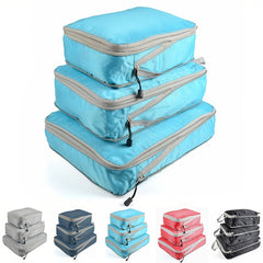 3pcs Compressed Storage Bag Waterproof Organizer Set