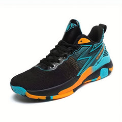 Men's Gradient Running Shoes Breathable Non Slip Sneakers